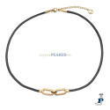 Gargantilla de VICEROY FASHION en acero con un baño de Oro. - 75371C01010