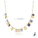 Gargantilla de VICEROY FASHION  fabricada en acero con baño de Oro. - 14182C01012
