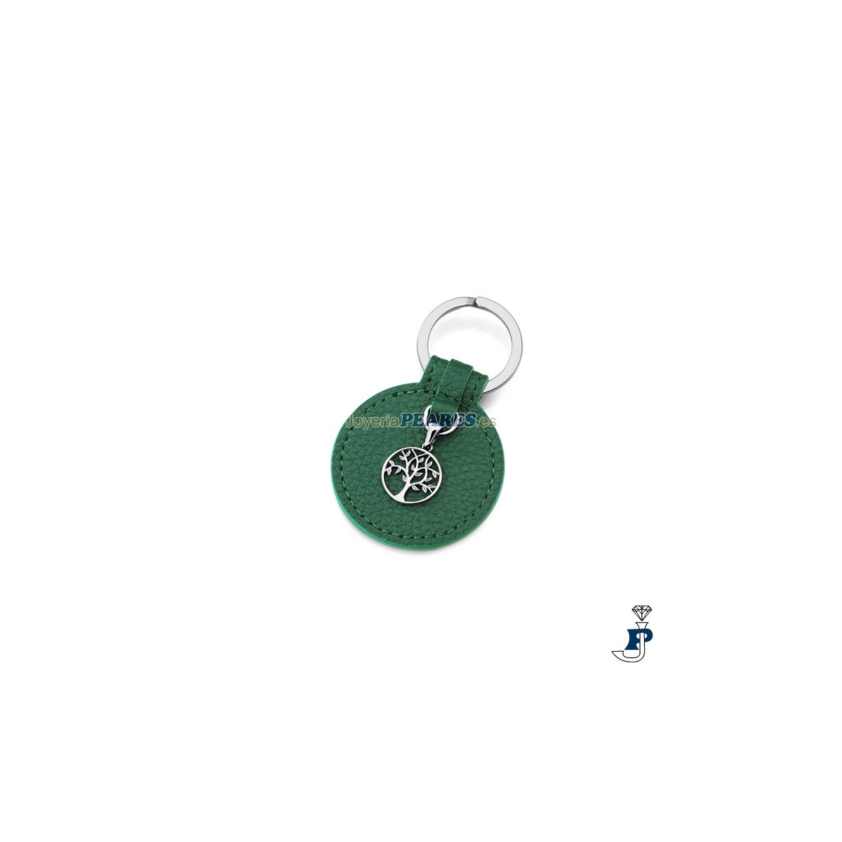 Llavero acero y cuero VICEROY FASHION. - 75390L01016
