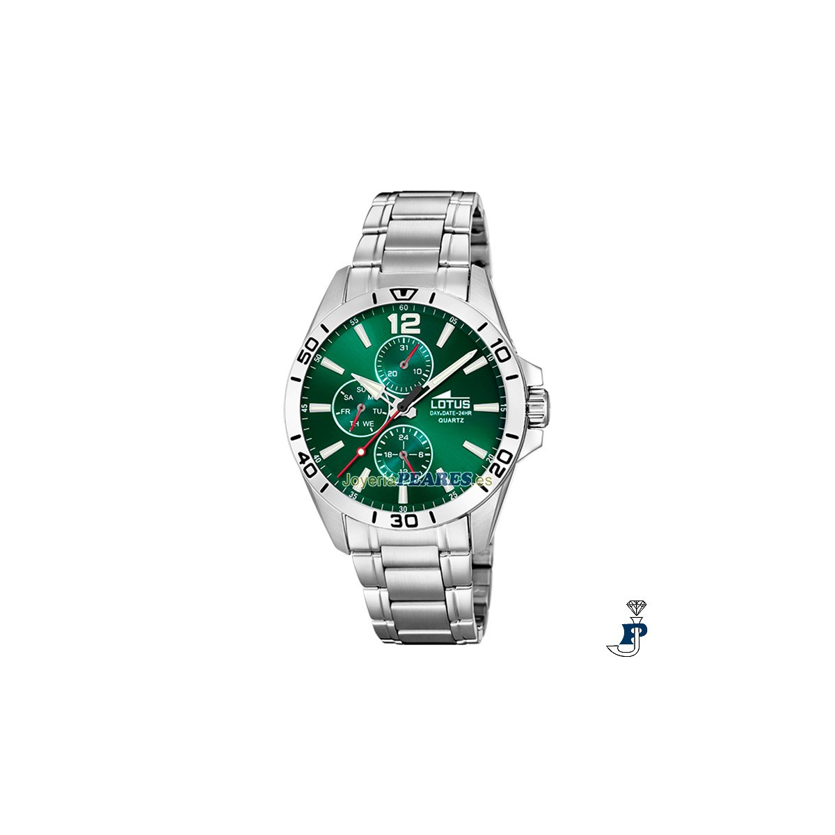 Reloj LOTUS multifunción acero. - 18812/7