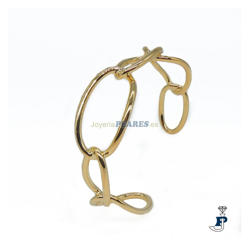 Pulsera de IVOIRE fabricada en metal con un baño de Oro.. - Z2013793/D