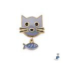 Abalorio para montar en pulsera personalizable de VICEROY fabricado en acero con un baño de oro. - 14237M01000