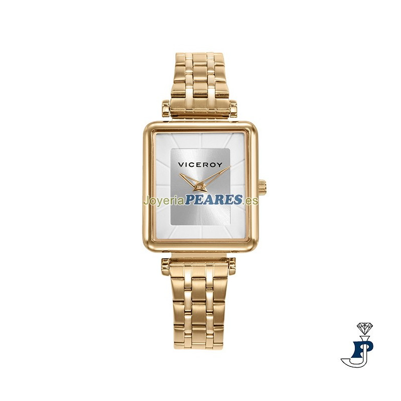 Reloj VICEROY acero IP dorado. - 401240-07