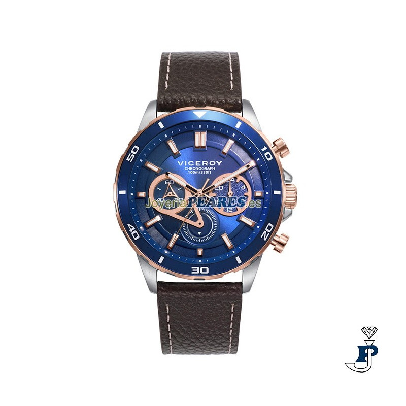 Reloj VICEROY crono acero. - 46845-37