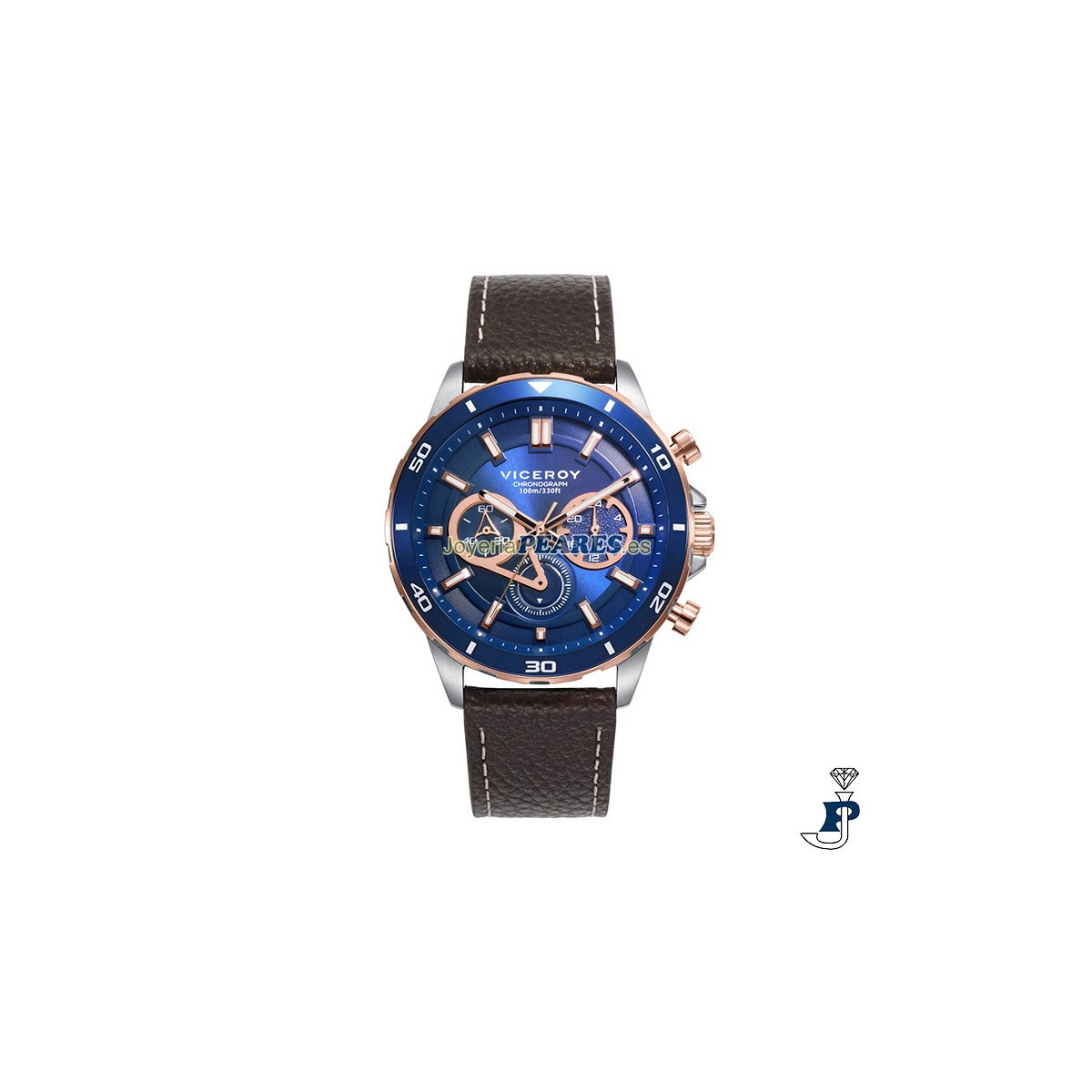 Reloj VICEROY crono acero. - 46845-37