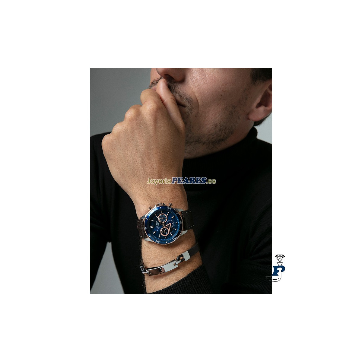 Reloj VICEROY crono acero. - 46845-37