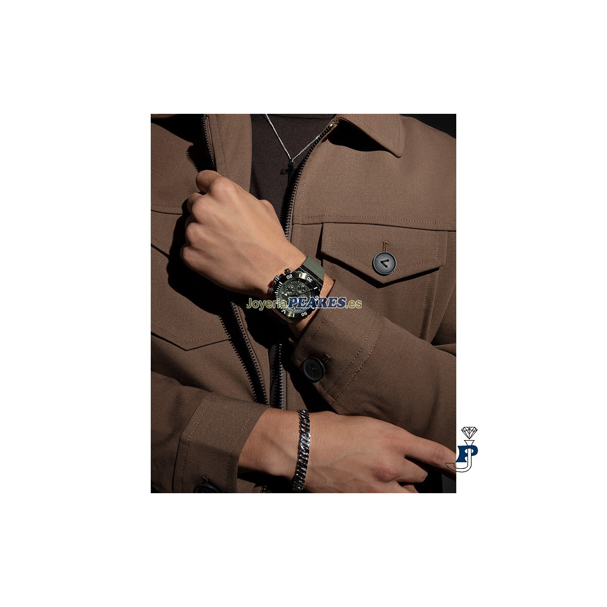 Reloj VICEROY cronógrafo correa silicona. - 45005-65