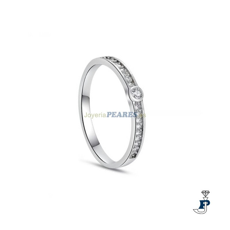 Sortija de Promojoya fabricada en Plata de 1ª Ley. - 162.9114778