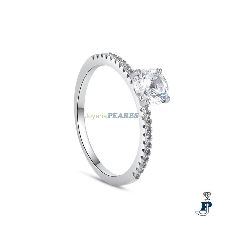 Sortija de Promojoya fabricada en Plata de 1ª Ley. - 162.9114773