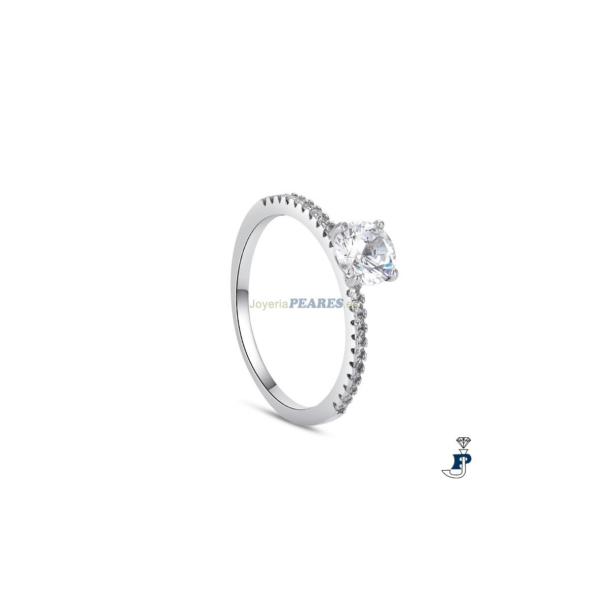 Sortija de Promojoya fabricada en Plata de 1ª Ley. - 162.9114773