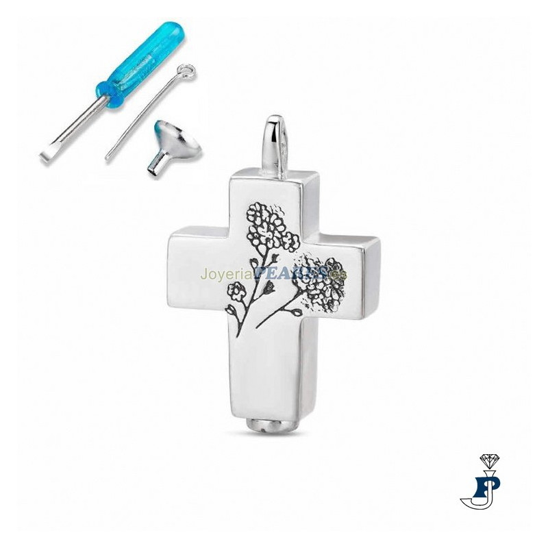 Colgante de PROMOJOYA'guarda cénizas'  fabricado en Plata de 1ª Ley(925 mls). - 162.9118552