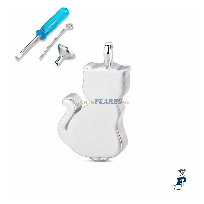 Colgante de PROMOJOYA'guarda cénizas'  fabricado en Plata de 1ª Ley(925 mls). - 162.9118554