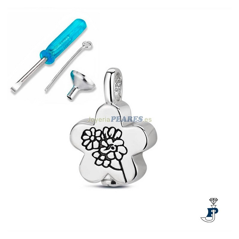 Colgante de PROMOJOYA 'guarda cénizas' fabricado en Plata de 1ª Ley(925 mls). - 162.9120041