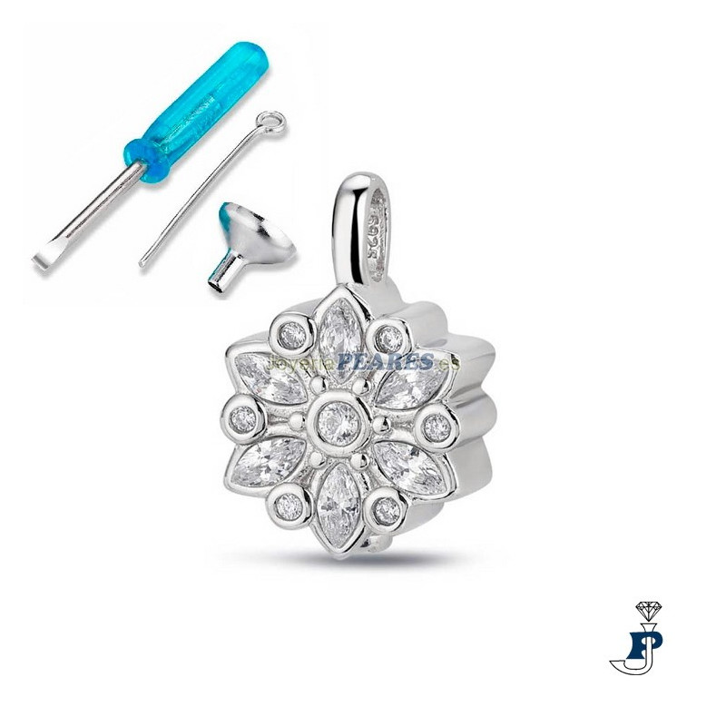 Colgante de PROMOJOYA 'guarda cénizas' fabricado en Plata de 1ª Ley(925 mls). - 162.9120043