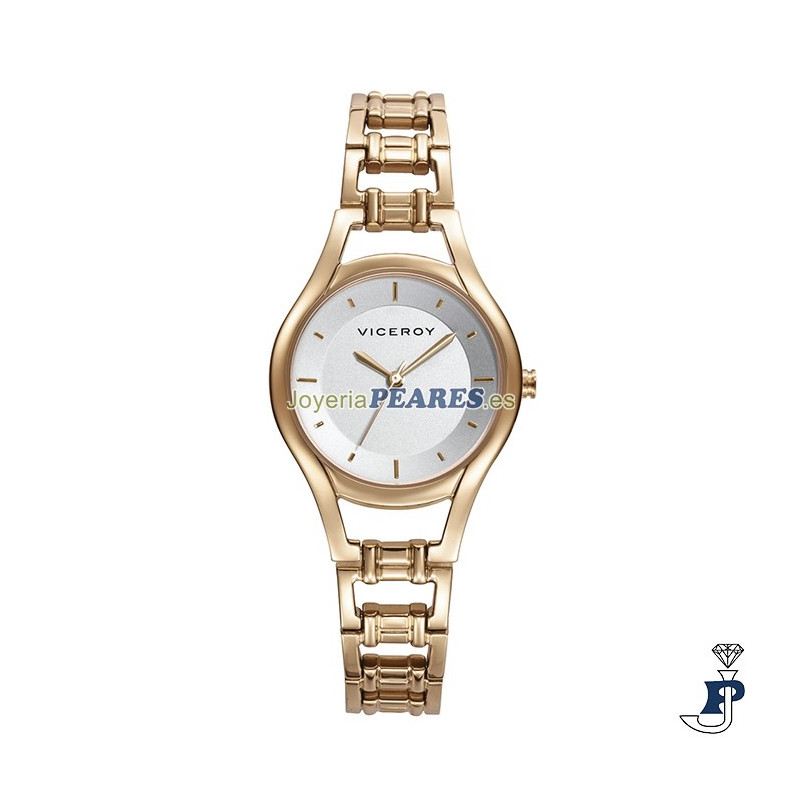 Reloj VICEROY dorado. - 401146-87