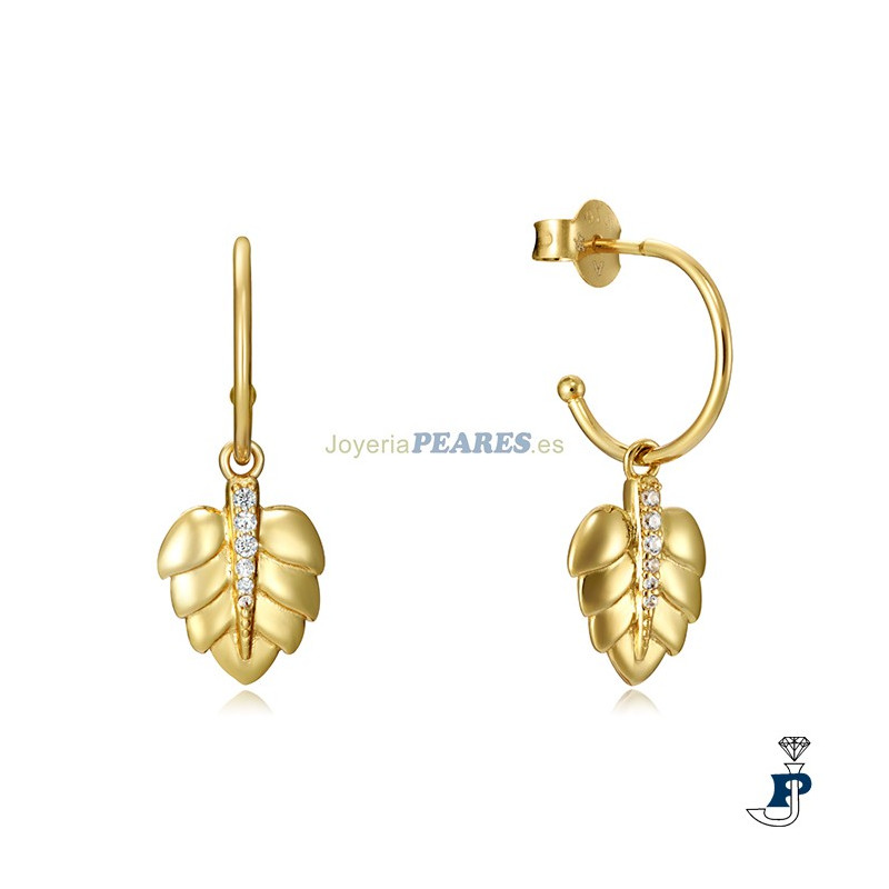 Pendientes de VICEROY fabricados en Plata con baño de Oro. - 85025E100-36