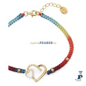 Pulsera de VICEROY fabricada en Plata de 1ª Ley con baño de Oro. - 13236P100-99