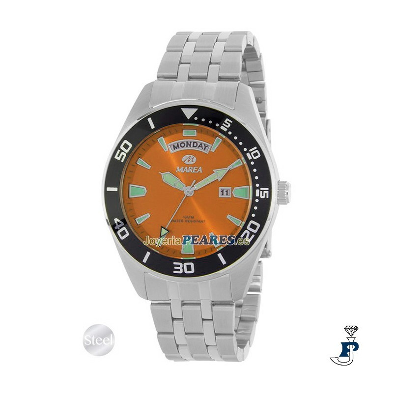 Reloj MAREA de acero. - B36202/2