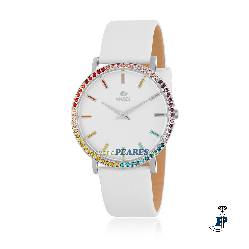 Reloj MAREA con piedras multicolor. - B41352/2