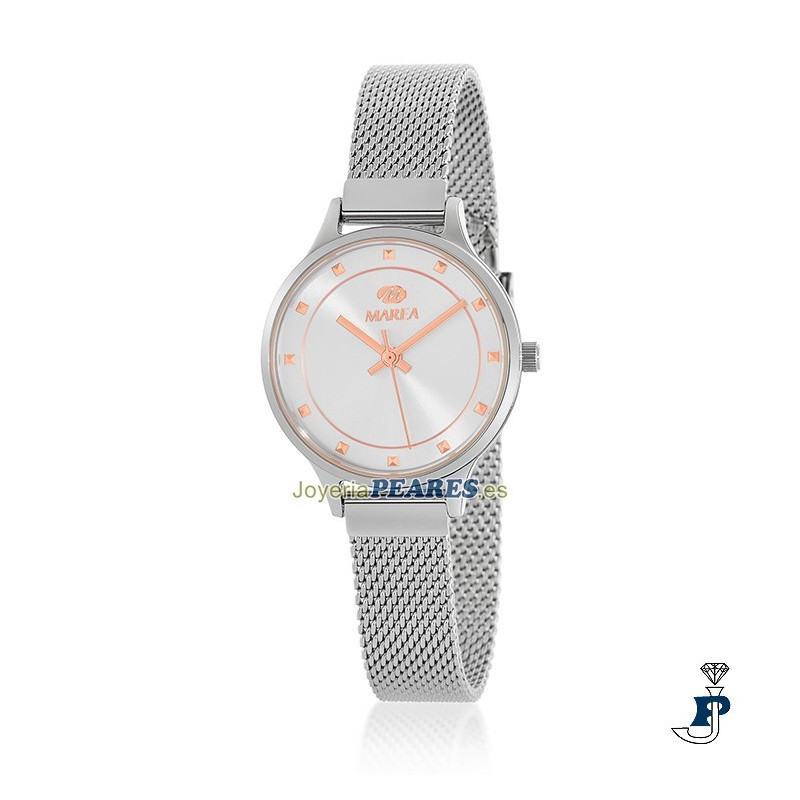 Reloj MAREA malla milanesa. - B54138/11