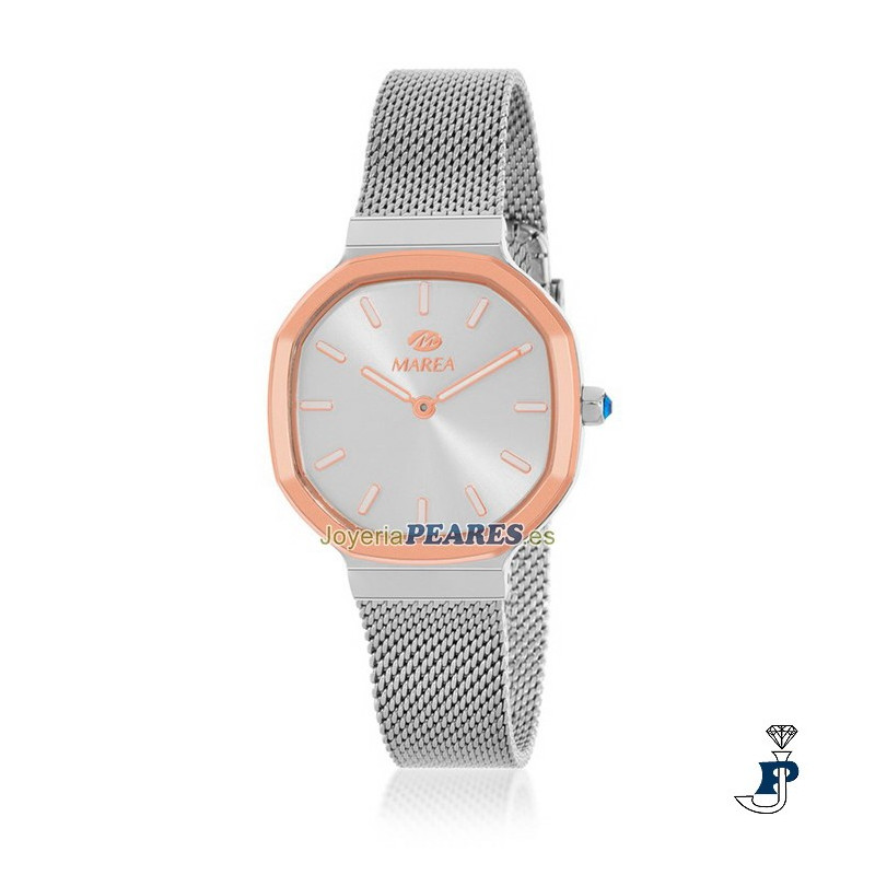 Reloj MAREA malla milanesa. - B54248/2