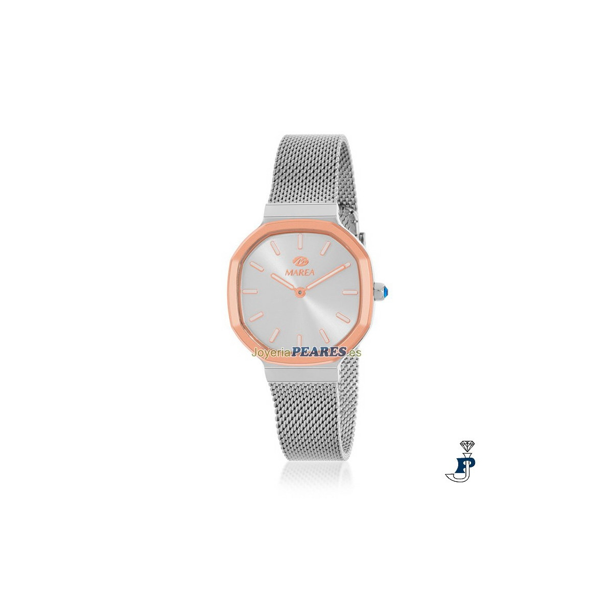 Reloj MAREA malla milanesa. - B54248/2