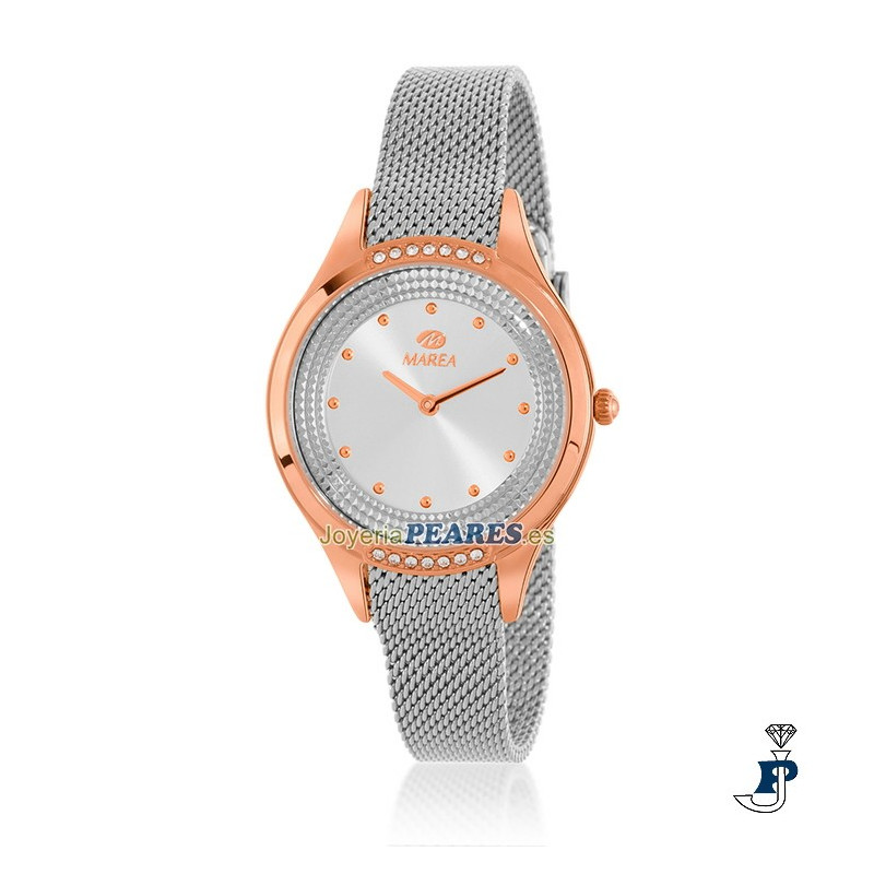 Reloj MAREA malla milanesa. - B54257/2