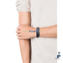 Pulsera VICEROY en piel y acero para hombre. - 75224P01016