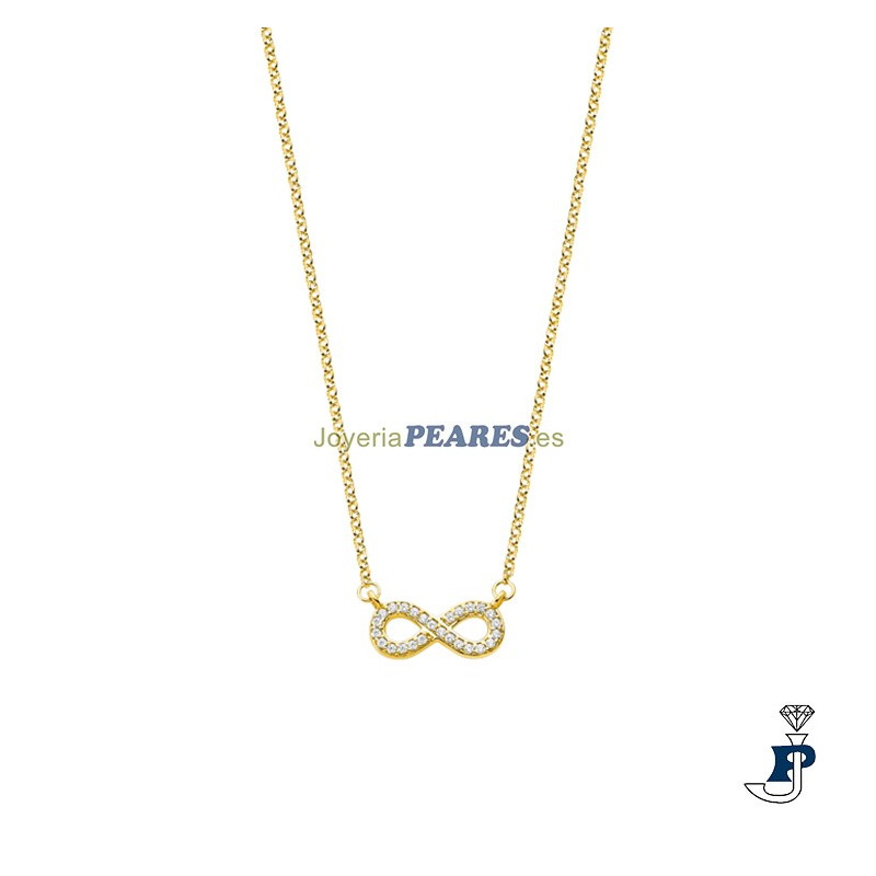 Colgante Plata 1ª Ley Chapado(925 mls) de LOTUS SILVER. - LP1859-1/2