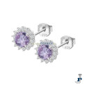 Pendientes fabricados en Plata 1ª Ley de LOTUS SILVER. - LP3791-4/2