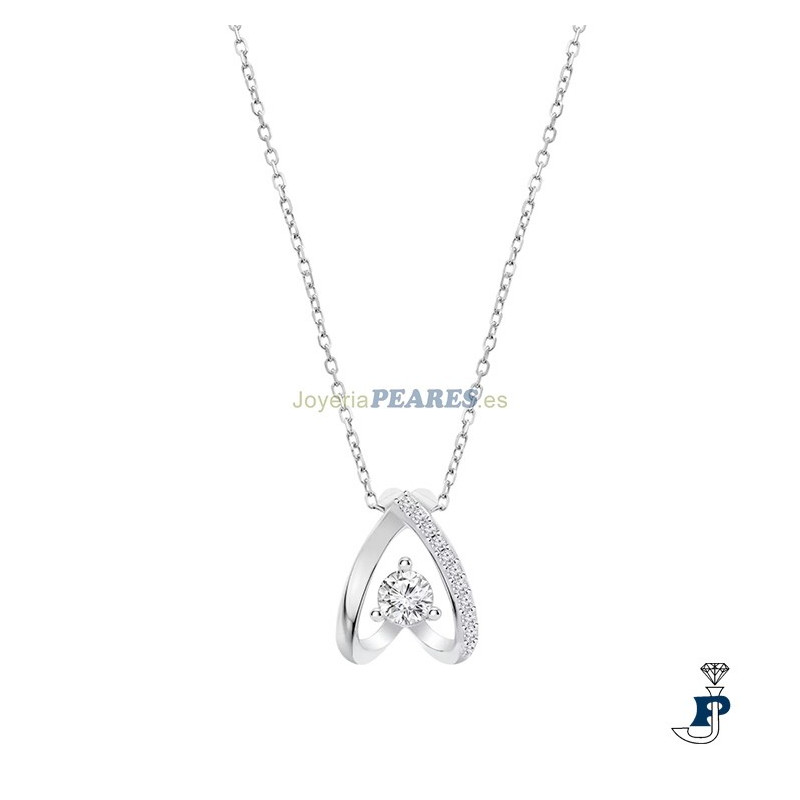 Gargantilla fabricada en Plata 1ª Ley de LOTUS SILVER. - LP3823-1/1
