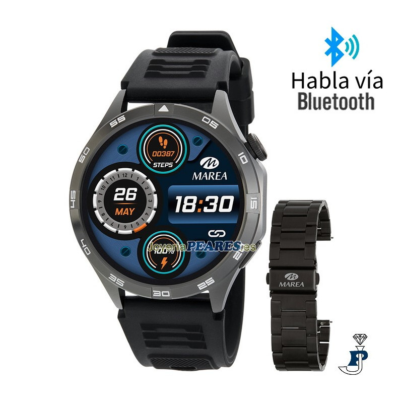 Reloj Marea Smart, habla vía Bluetooth. - B58013/1