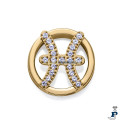 Motivo horóscopo para montar en pulsera personalizable  de VICEROY fabricada en acero con un baño de Oro. - 14271M01012P Motivo horóscopo para montar en pulsera personalizable  de VICEROY fabricada en acero con un baño de Oro. - 14271M01012P