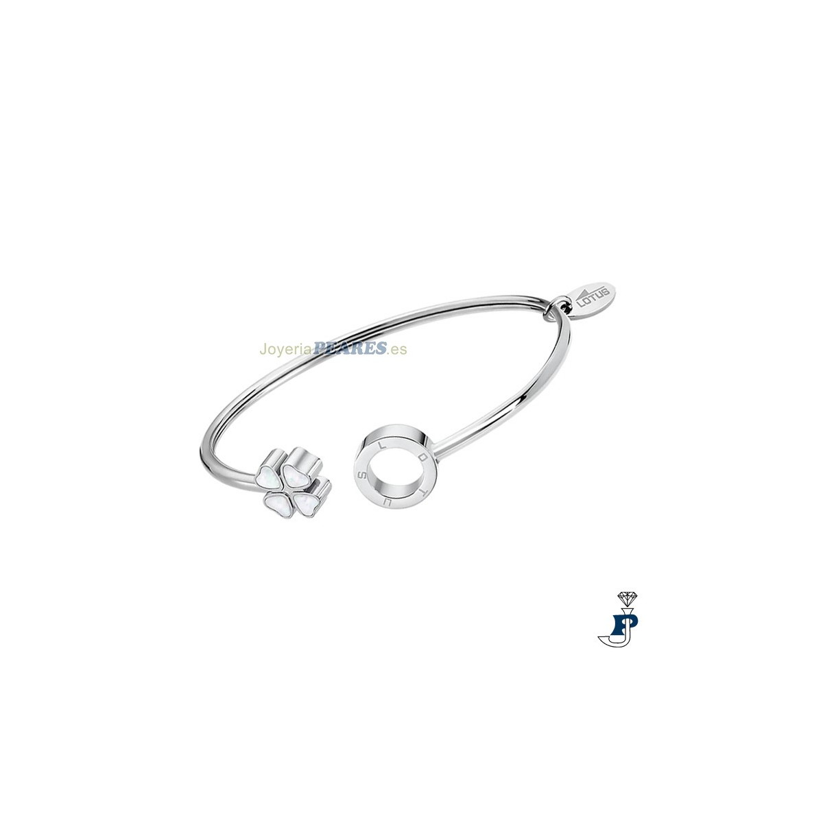 Pulsera de LOTUS STYLE fabricada en acero. - LS2183/2/1