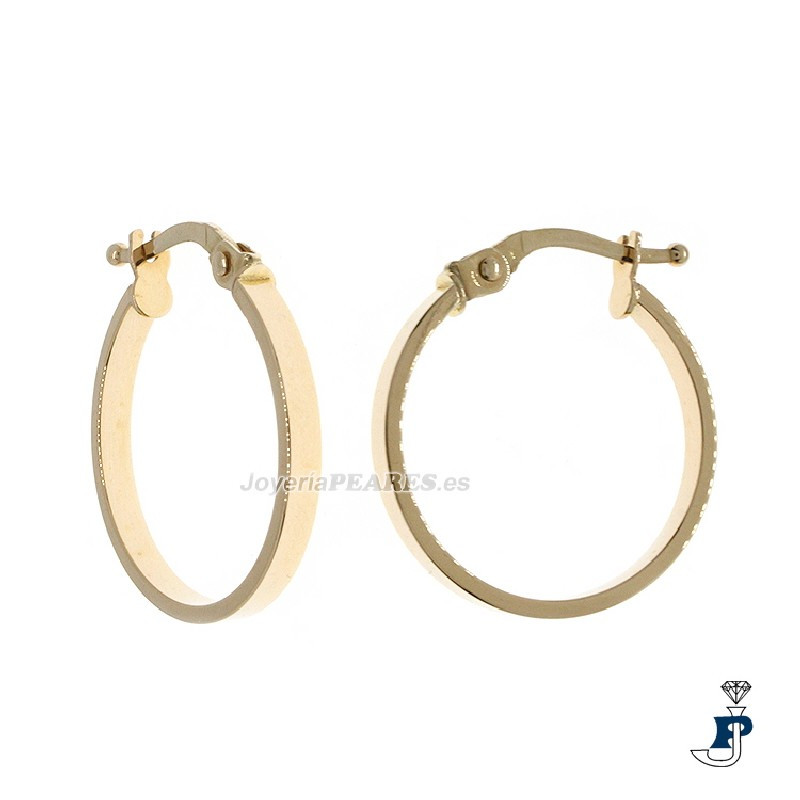 Pendientes fabricados en Oro de 1ª Ley. - 168.1089876A