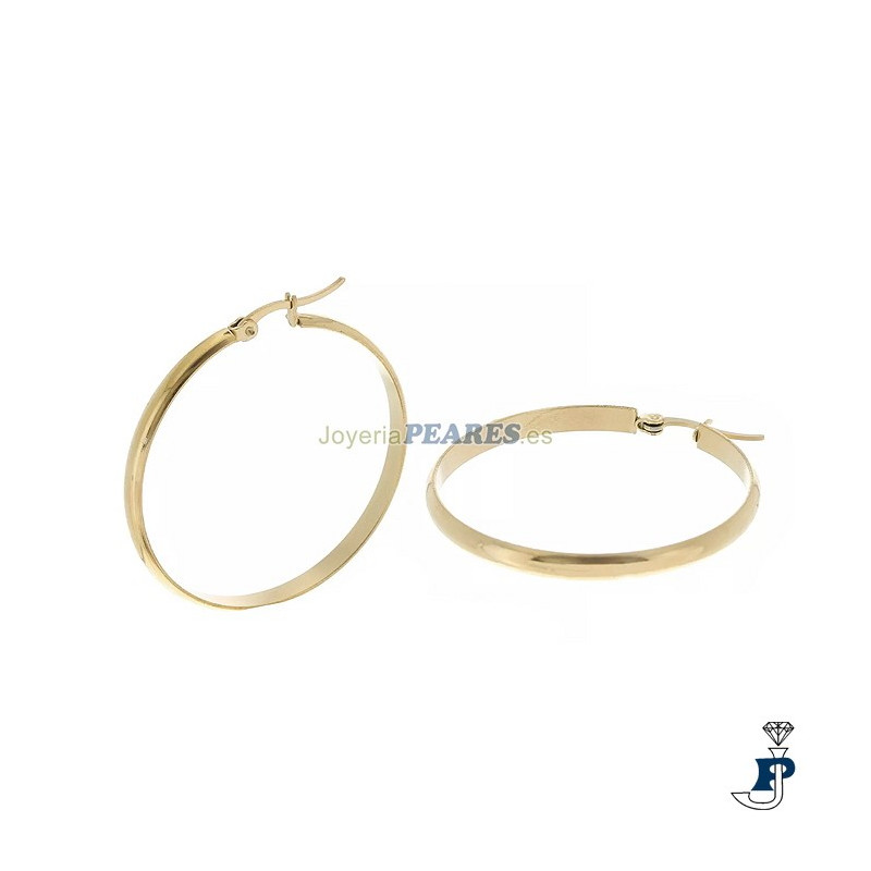 Pendientes fabricados en Oro de 1ª Ley. - 168.2124278A