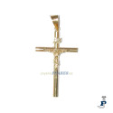 Cruz con Cristo en Oro de 1ª Ley. - 168.101919A