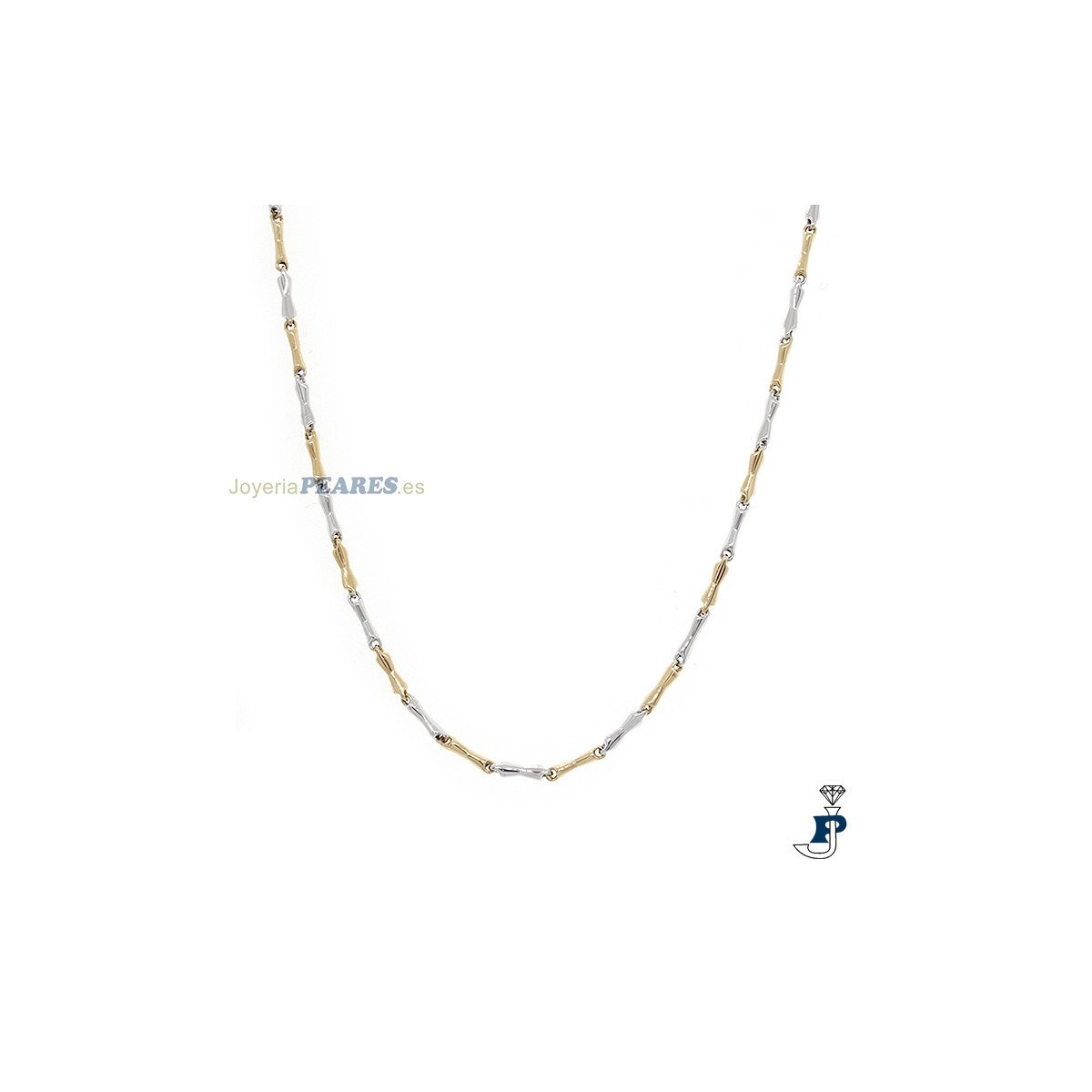Gargantilla en Oro bicolor de 1ª Ley. - 168.M-2123762A