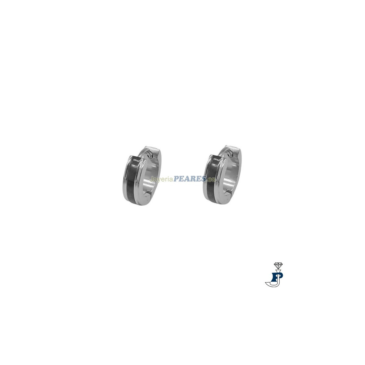 Pendientes IVOIRE fabricados en acero. - C3030816