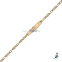 Pulsera para bebé fabricada en Oro de 1ª Ley. - 16.ITAL2