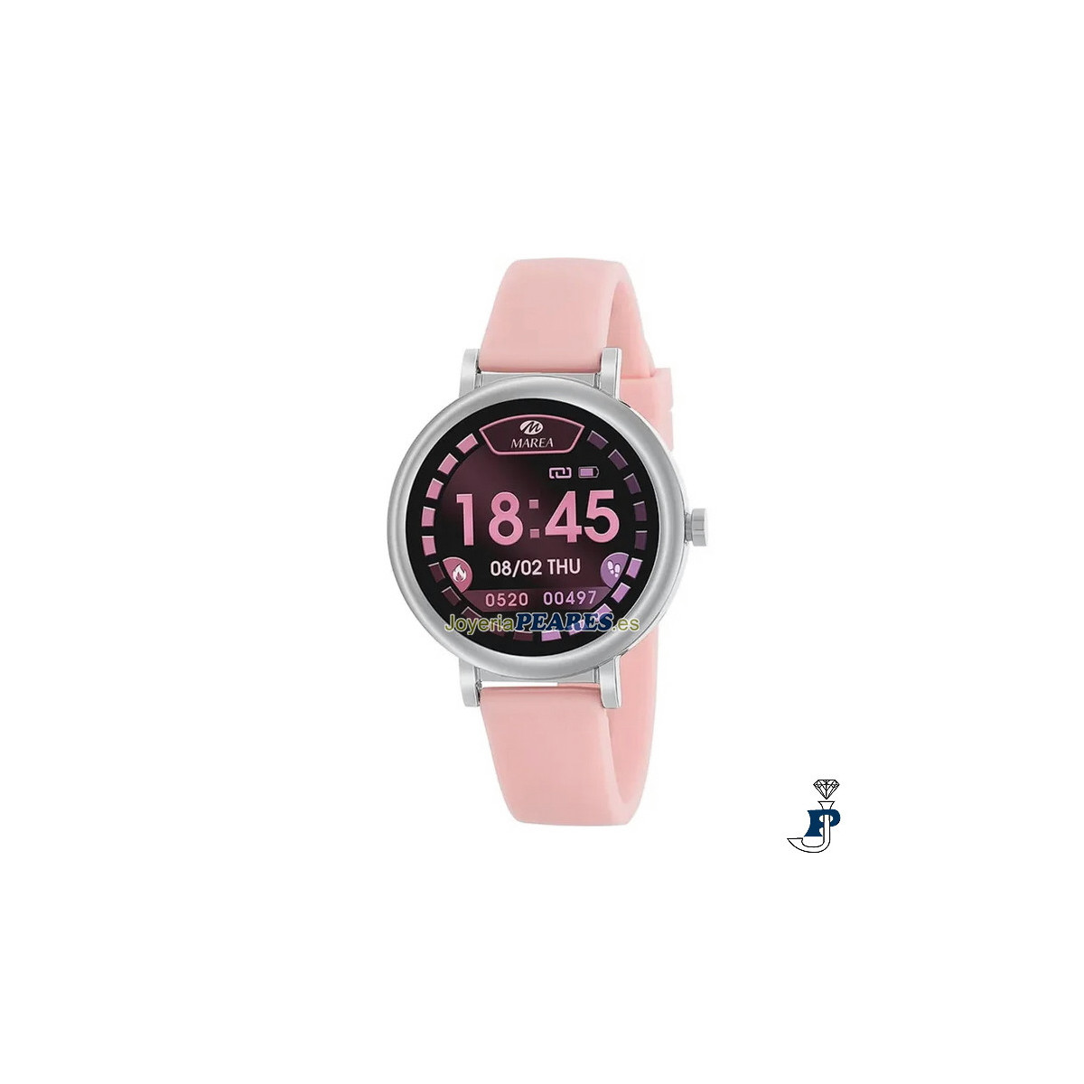 Reloj Marea Smart, esfera personalizable. - B61002/11