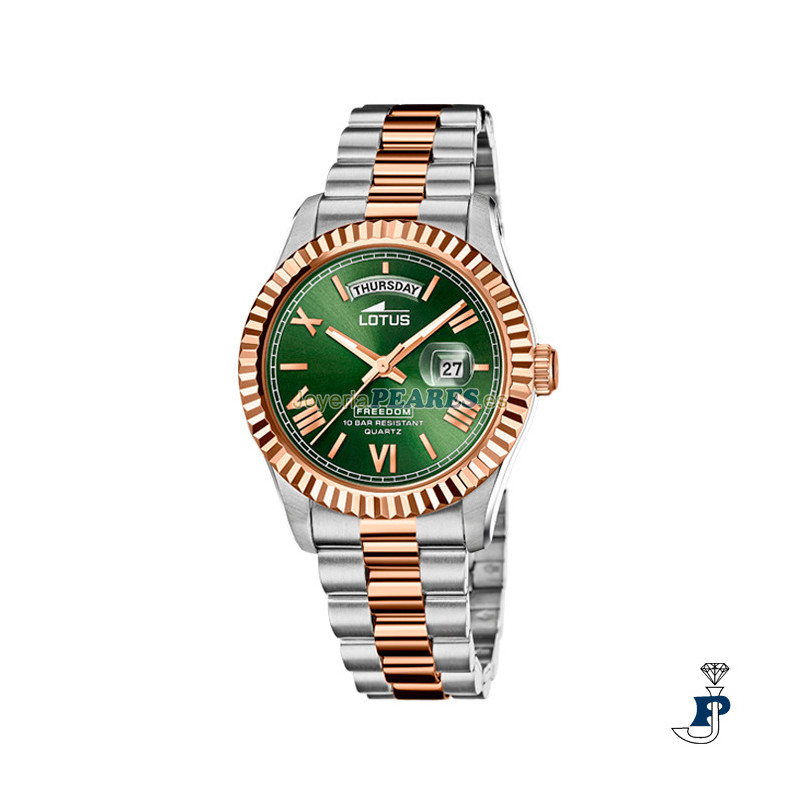 Reloj LOTUS doble calendario. - 18856/3