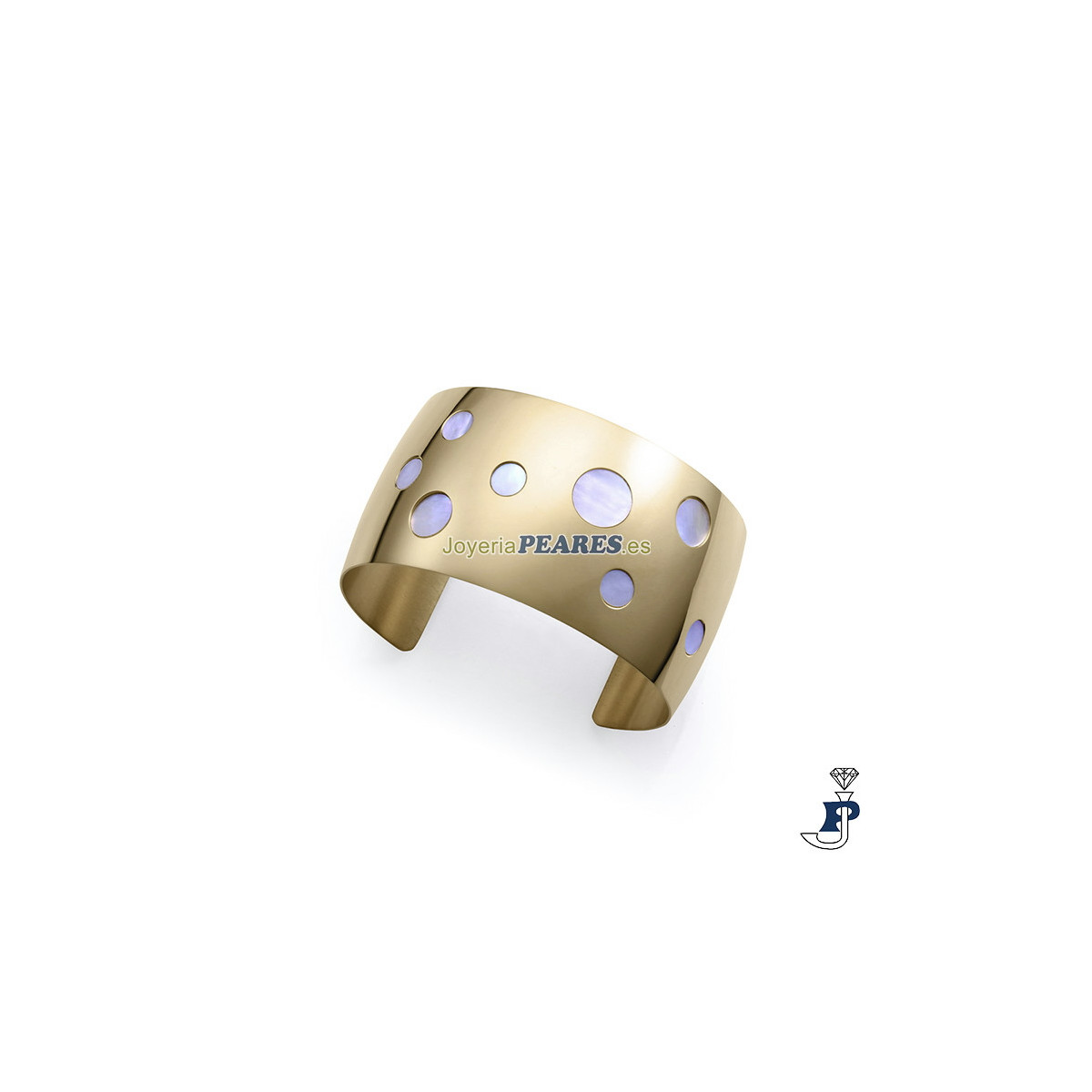 Brazalete de VICEROY en acero Dorado. - 14272P01012