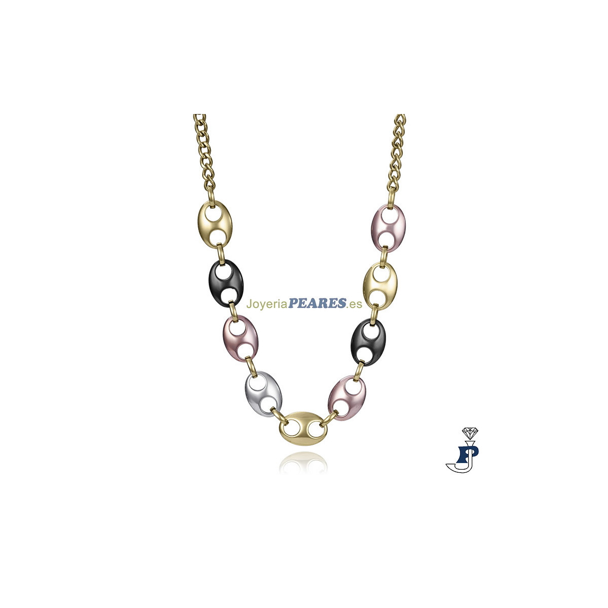 Collar de VICEROY en acero IP dorado. - 15174C01019 Collar de VICEROY en acero IP dorado. - 15174C01019