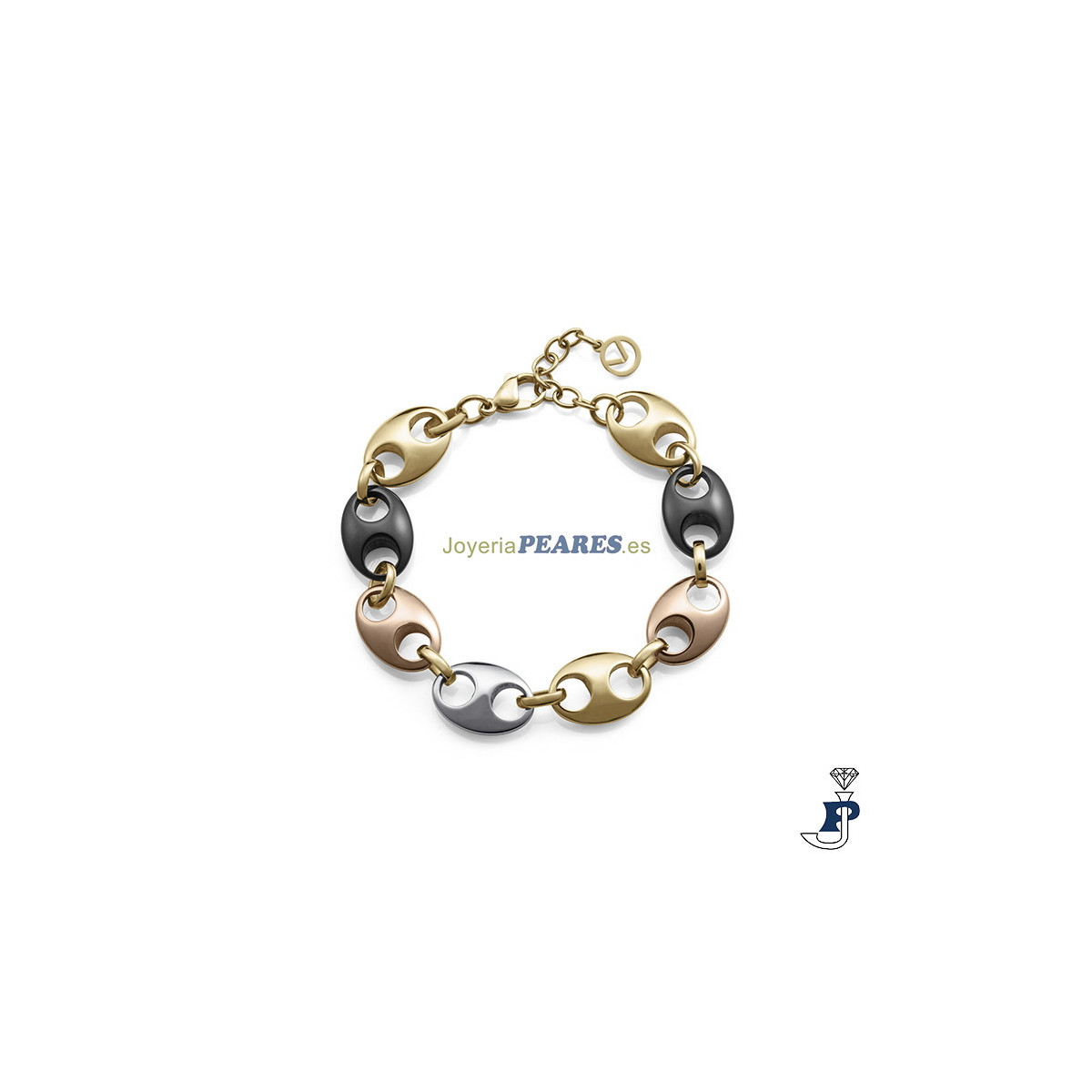 Pulsera de VICEROY en acero IP dorado. - 15174P01019 Pulsera de VICEROY en acero IP dorado. - 15174P01019