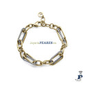 Pulsera Acero con baño de Oro de VICEROY. - 14288P01019