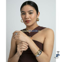 Brazalete de VICEROY en acero Dorado. - 14281P01019