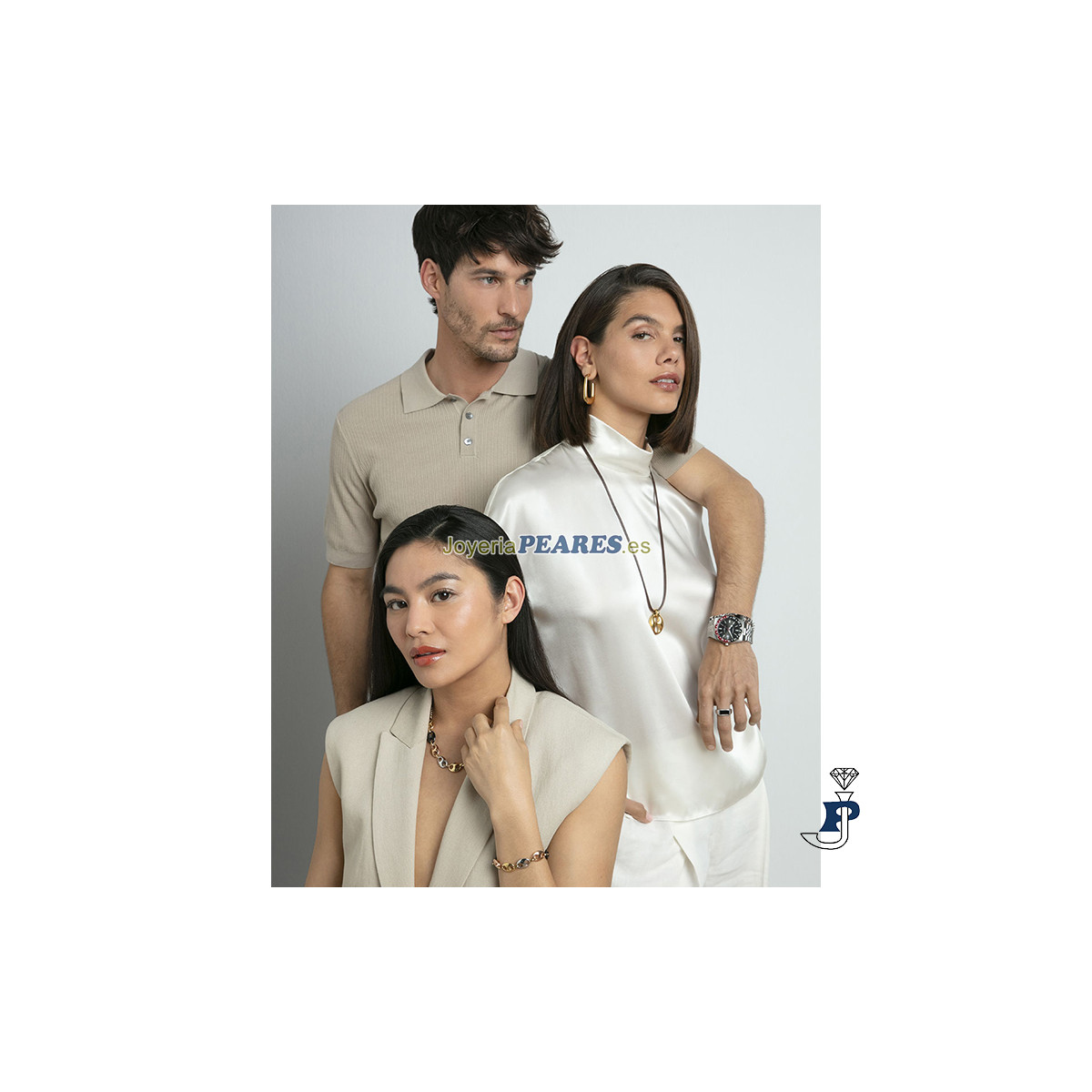 Pulsera de VICEROY en acero IP dorado. - 15174P01019 Pulsera de VICEROY en acero IP dorado. - 15174P01019