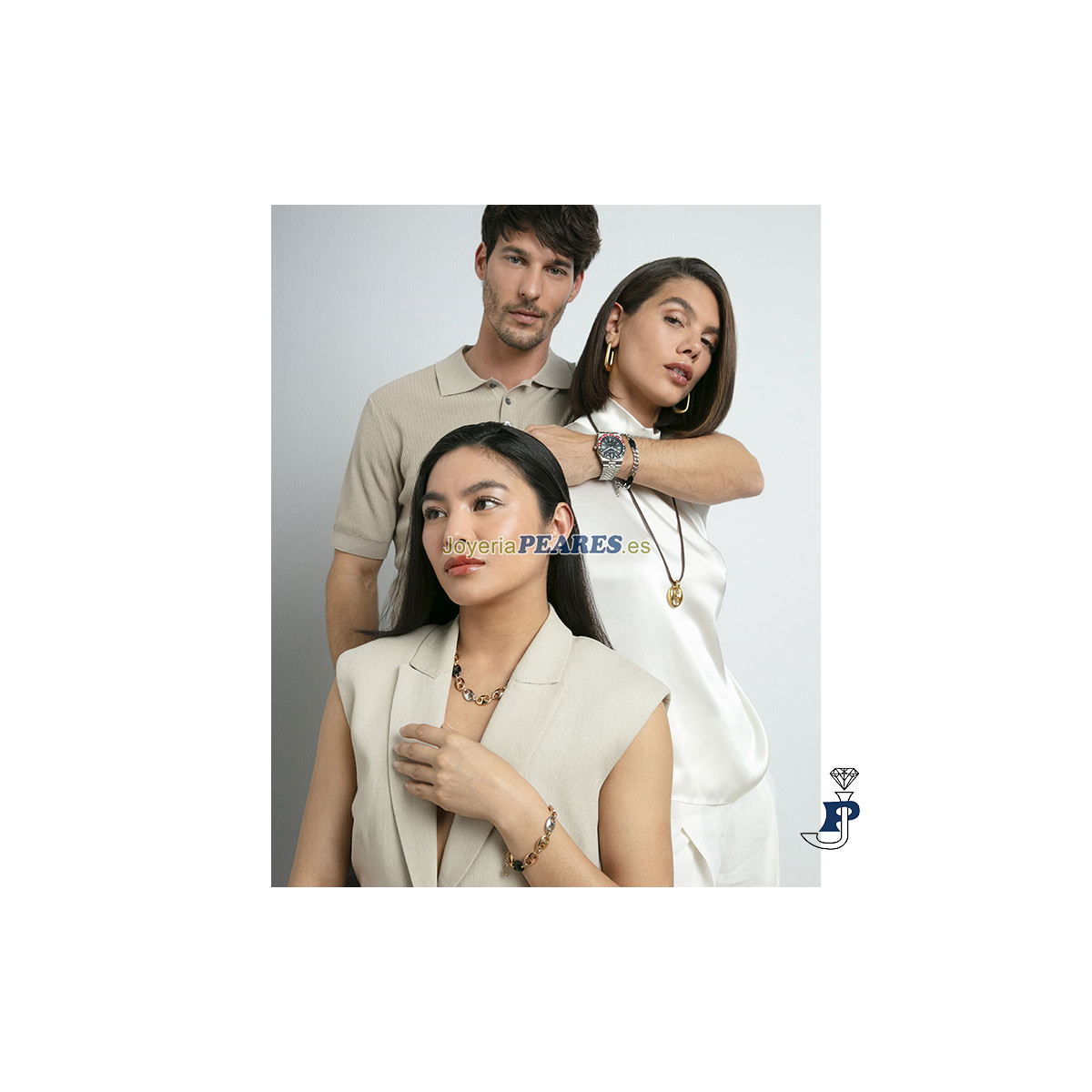 Collar de VICEROY en acero IP dorado. - 15174C01019 Collar de VICEROY en acero IP dorado. - 15174C01019