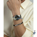 Pulsera cuero y acero para hombre VICEROY. - 15179P01010